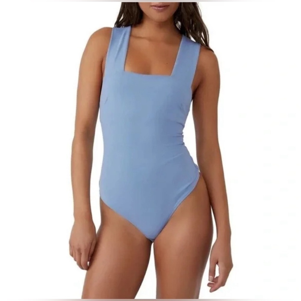 Free People She’s so Sleek Bodysuit Medium NWT